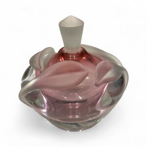 William Glasner Art Glass Perfume Bottle ~ Signed & Numbered ~ Collectors Piece!